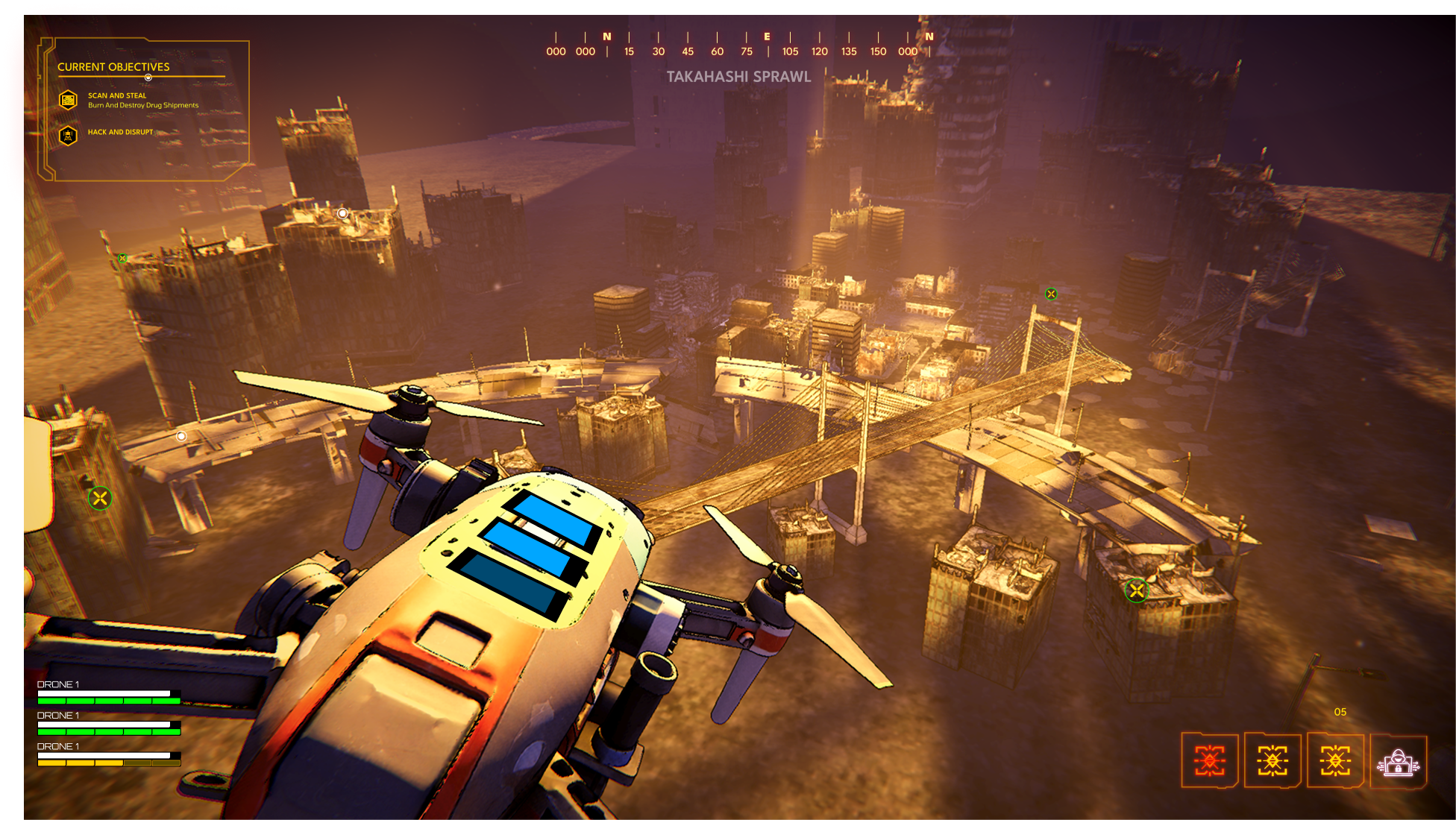 Drone Game UI