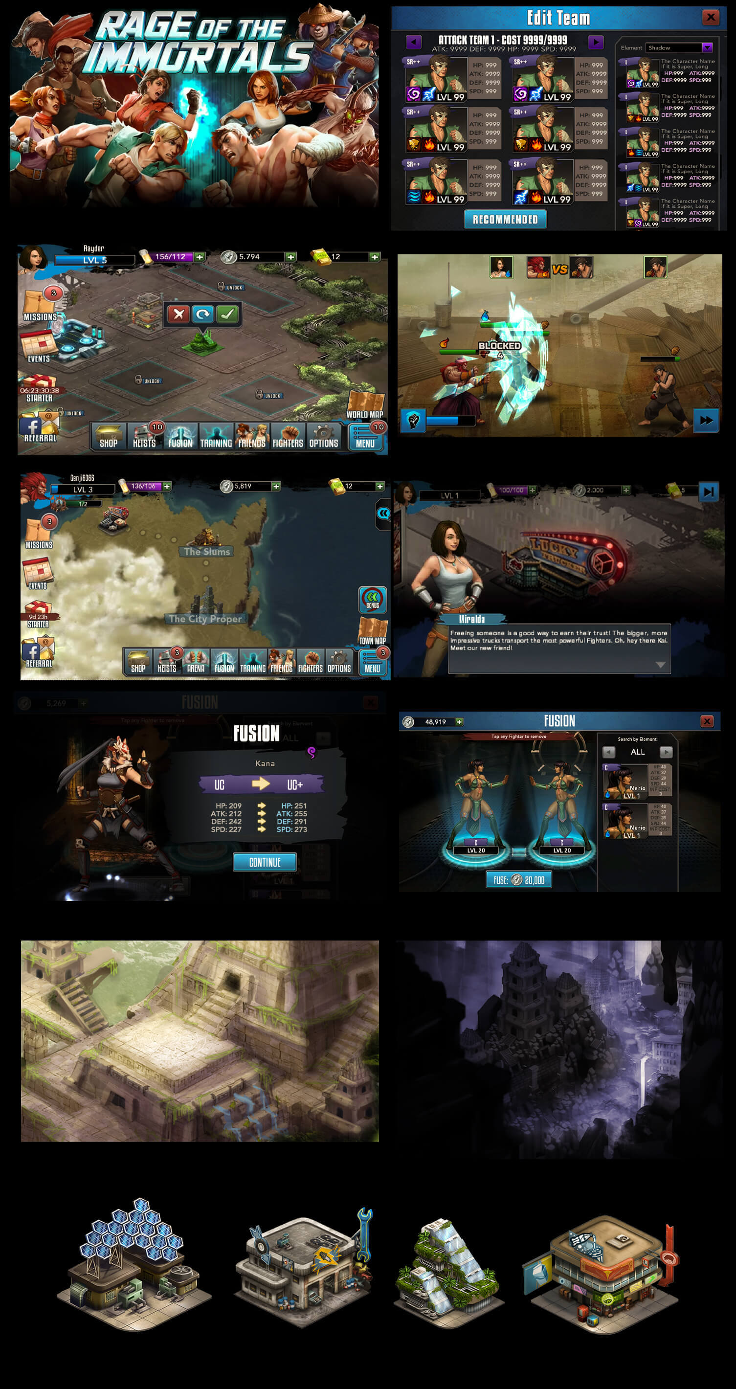 Knights and Dragons game systems