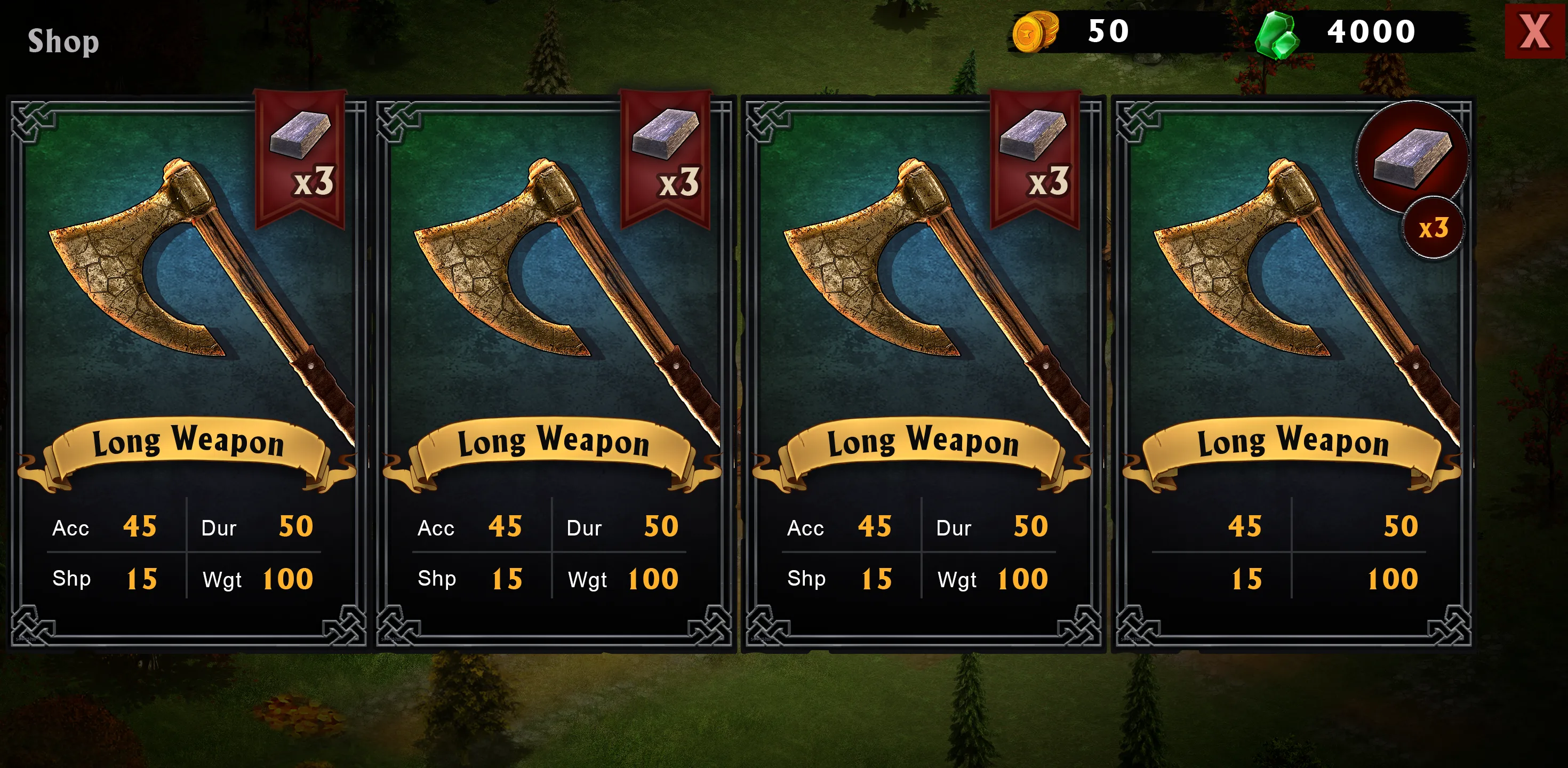 Detailed recipe view with crafting steps