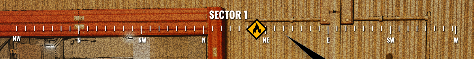Compass and sector navigation bar